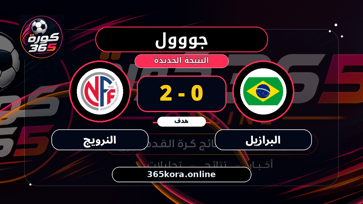 جووول لـ النرويج.. 0 - 2