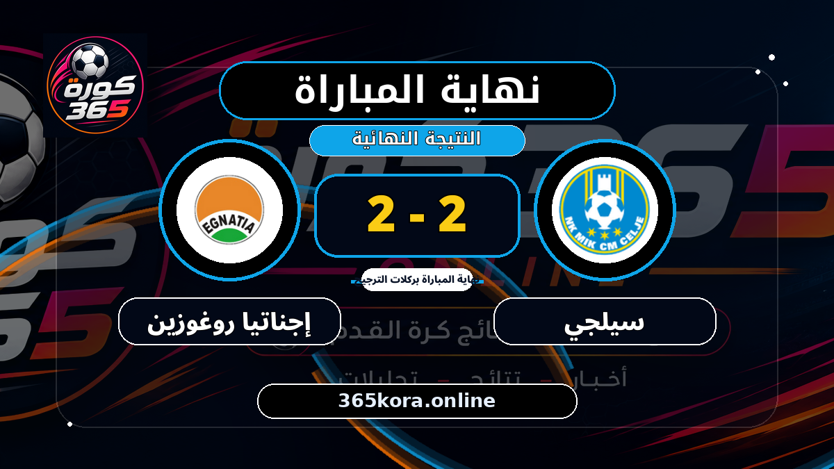 نهاية المباراة.. سيلجي 2 - 2 إجناتيا روغوزين